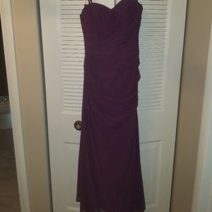 Impressions Purple Evening Dress